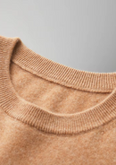 PREMIUM CASHMERE CLASSIC CREWNECK T-SHIRT